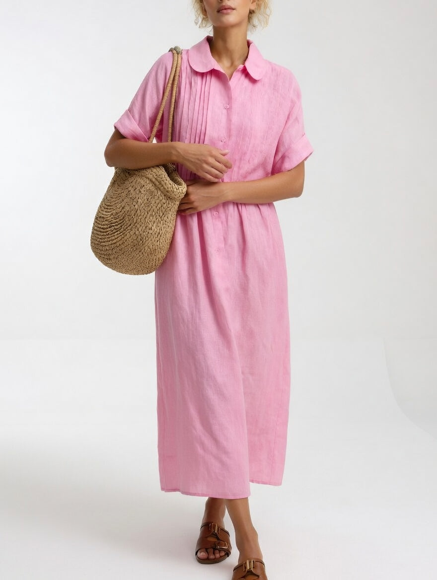 CLAIRE LYON | ROBE CHEMISE FLUIDE POUR FEMMES