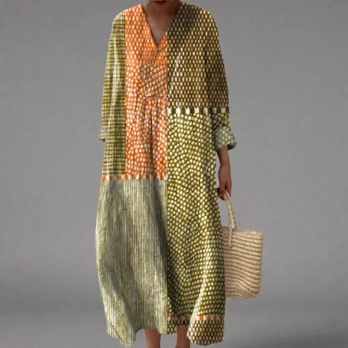 CLAIRE LYON | ROBE MIDI COLORÉE POUR FEMMES