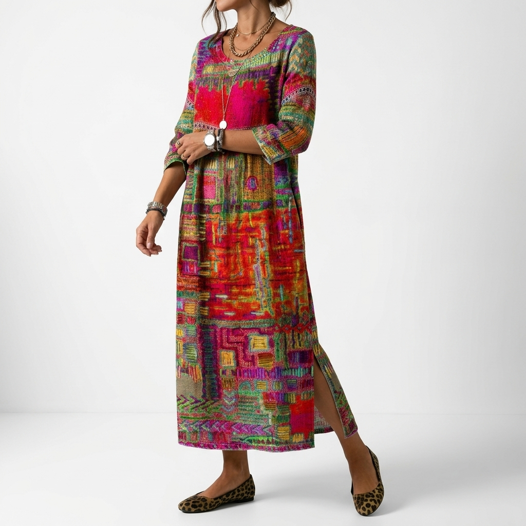 CLAIRE LYON | ROBE BOHÈME ARTISTIQUE POUR FEMMES