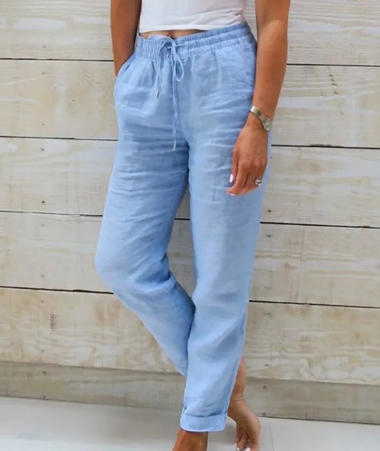 CLAIRE LYON | PANTALON TAILLE D'HIVER POUR FEMME