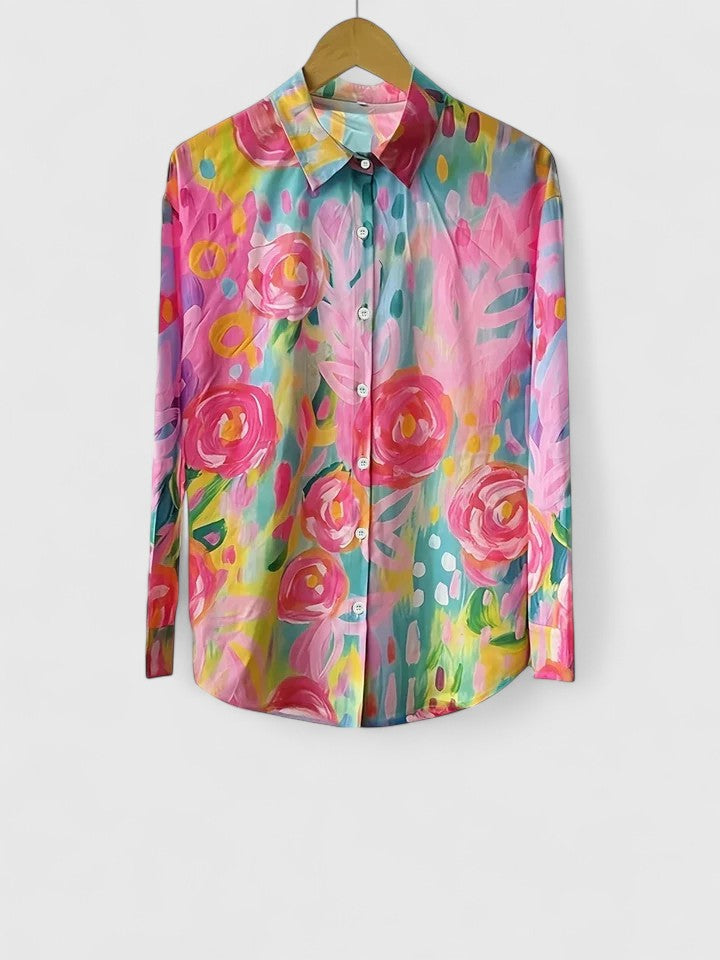 CLAIRE LYON | BLOUSE IMPRIMÉE CLASSIQUE POUR FEMME