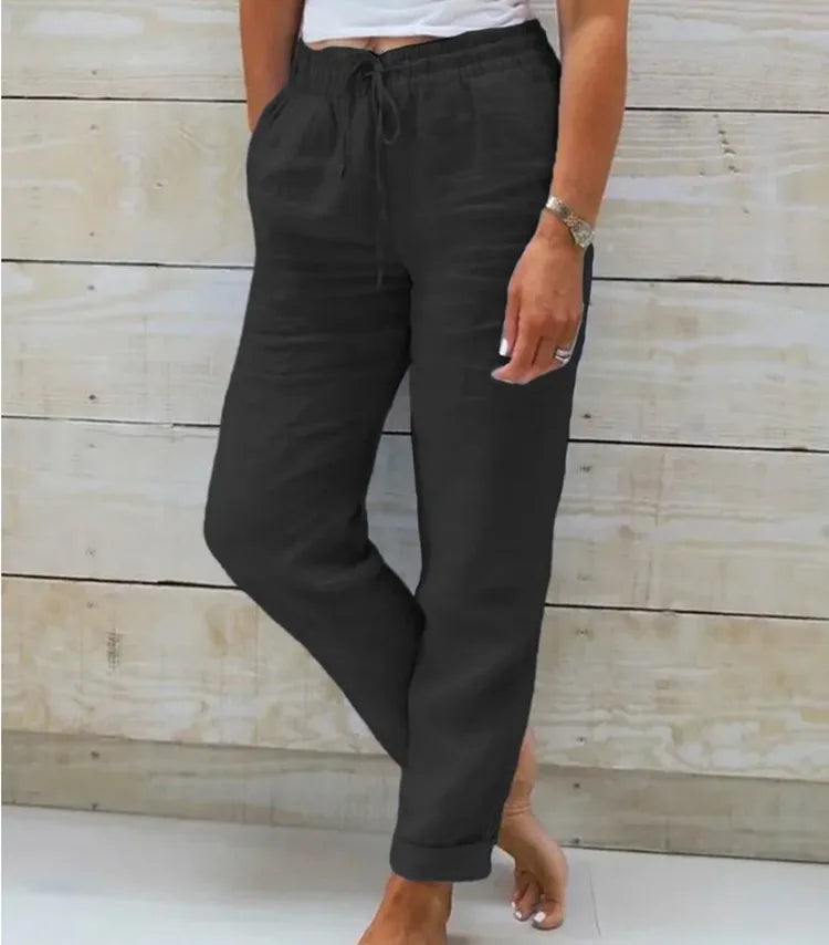 CLAIRE LYON | PANTALON TAILLE D'HIVER POUR FEMME