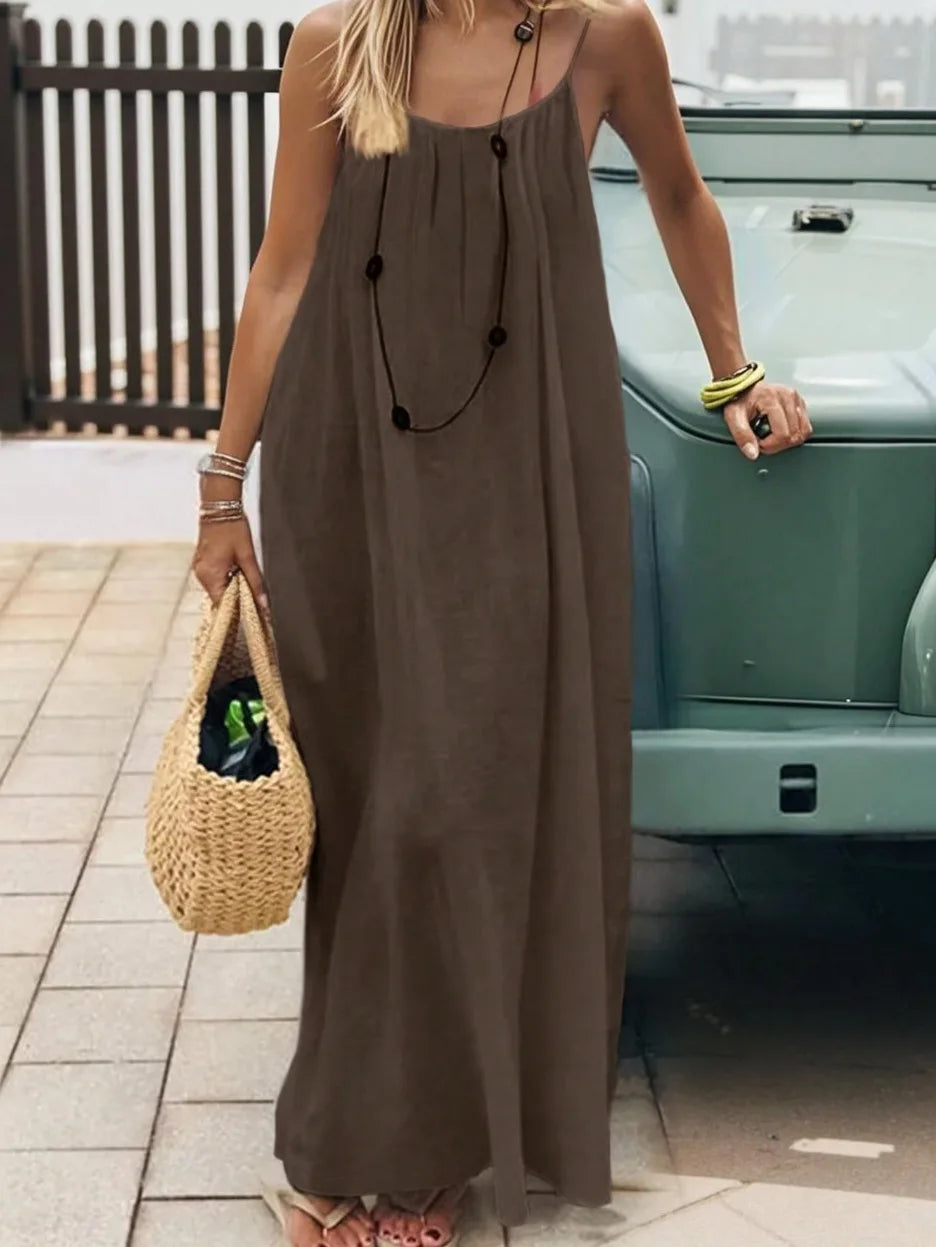 CLAIRE LYON | ROBE SPAGHETTI POUR FEMMES