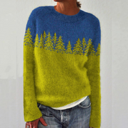 Silvia | Pull Rétro Élégant