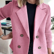 Amora | Blazer élégant avec des manches en tricot