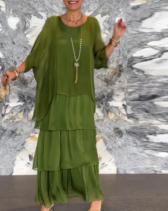 CLAIRE LYON | ROBE MAXI FORMELLE CHIC POUR FEMME