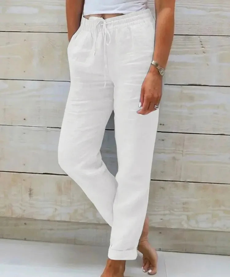 CLAIRE LYON | PANTALON TAILLE D'HIVER POUR FEMME