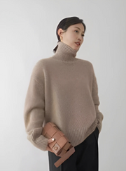 Lisette | Pull col montant en maille