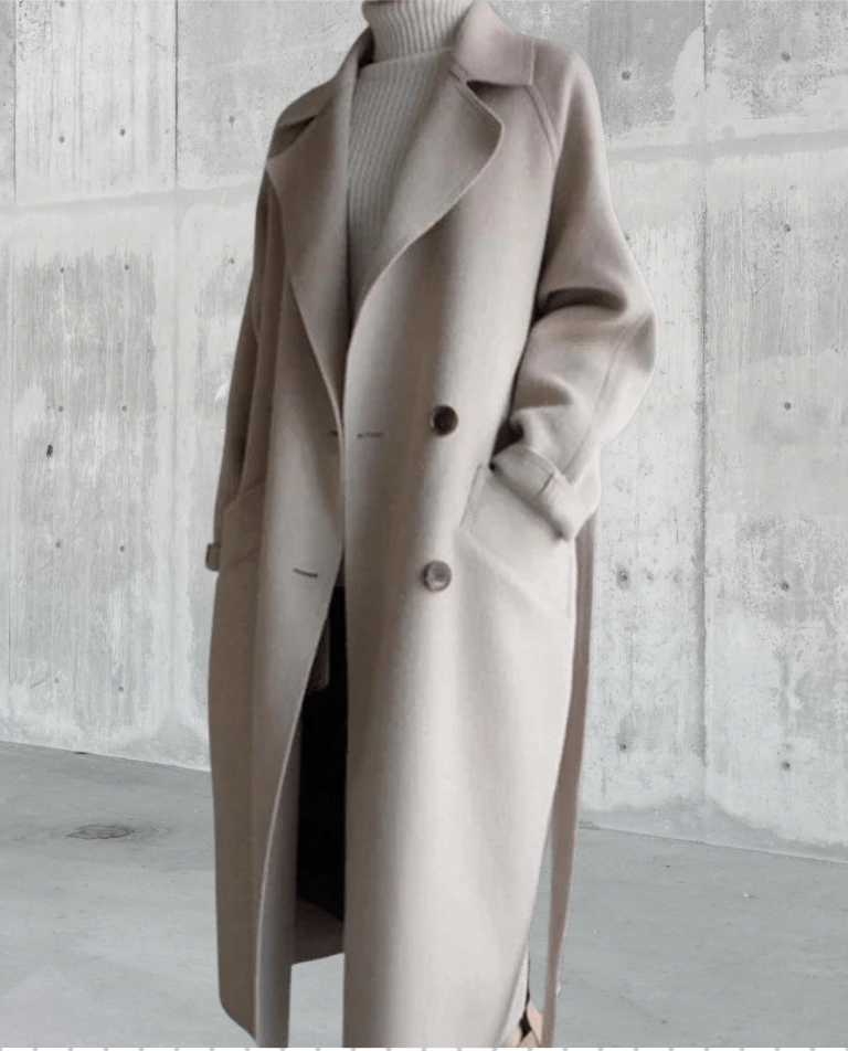 Sarah | Manteau Long en Maille