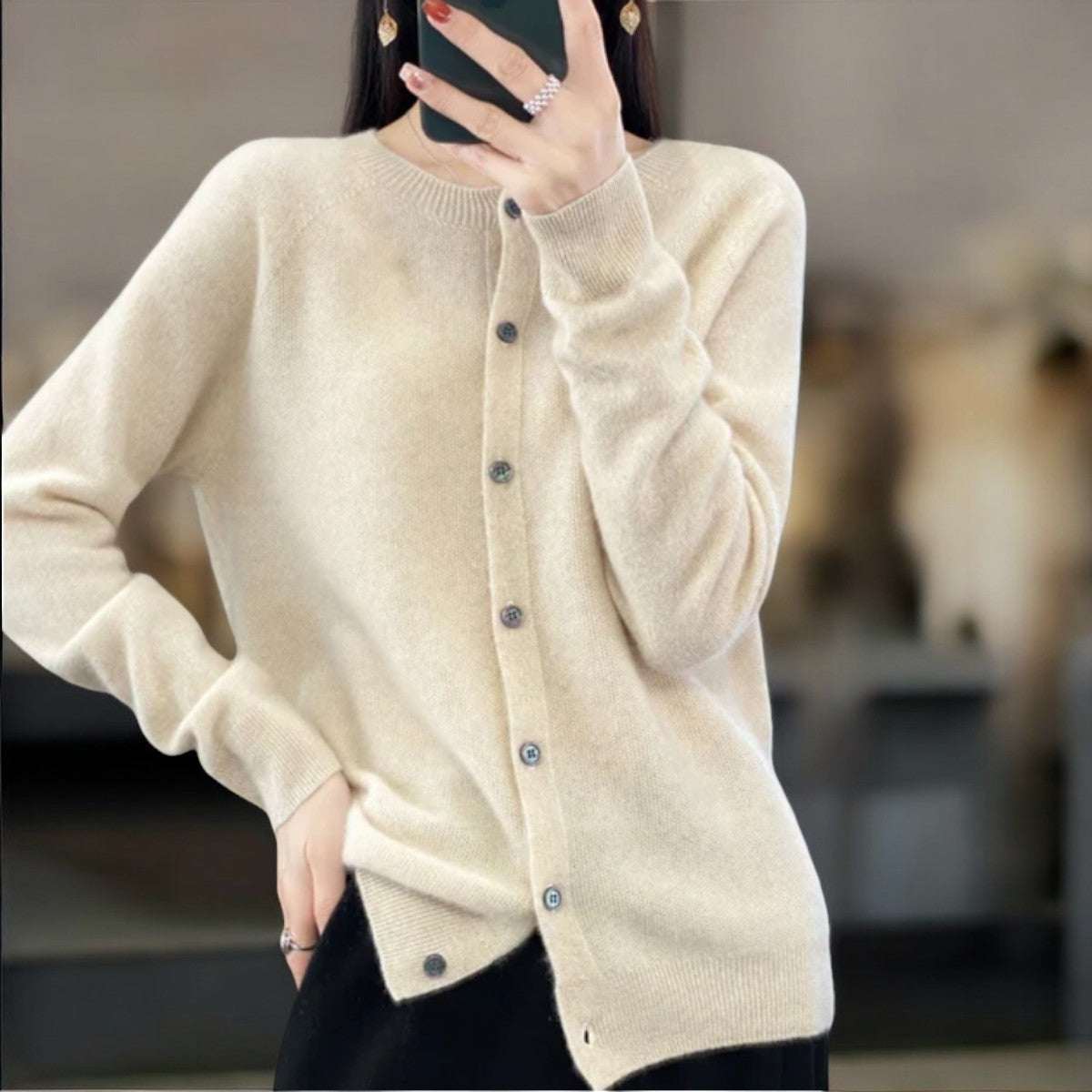 Anna | Cardigans en Maille Mérinos