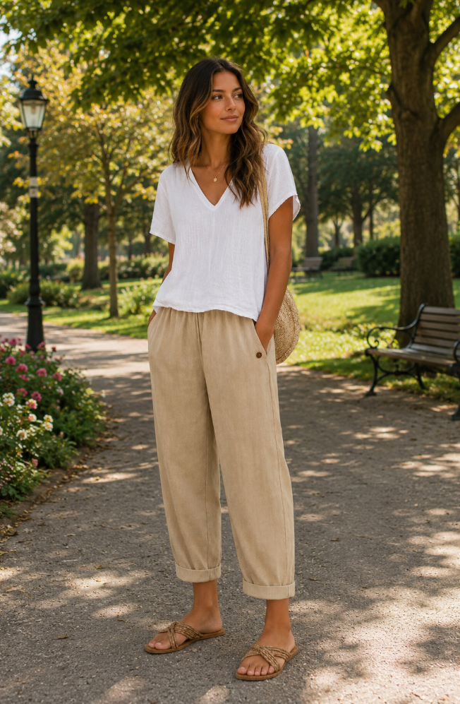 CLAIRE LYON | PANTALONS EN DÉTENDUE POUR FEMMES