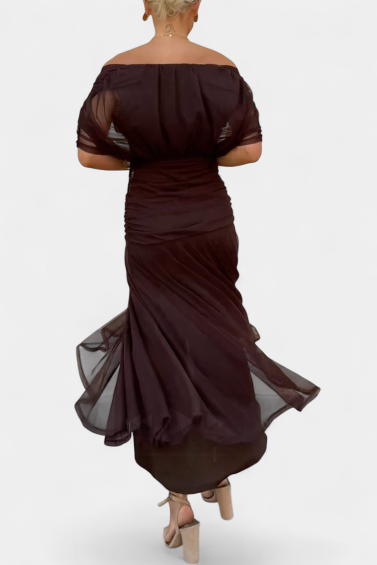 CLAIRE LYON | ROBE DRAPÉE ÉLÉGANTE POUR FEMMES