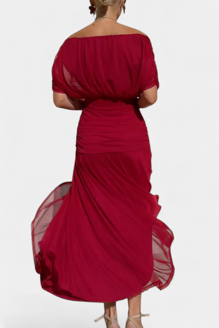 CLAIRE LYON | ROBE DRAPÉE ÉLÉGANTE POUR FEMMES