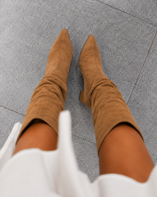 Colette | Bottes Hautes Suédées