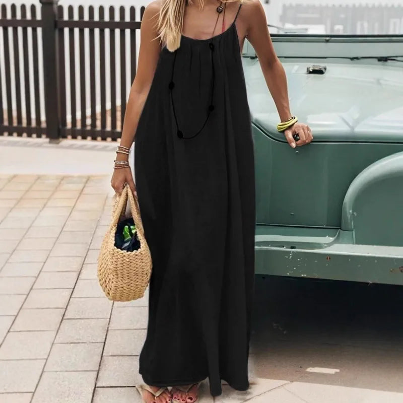 CLAIRE LYON | ROBE SPAGHETTI POUR FEMMES
