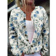 Svenja | Cardigan chic avec motif