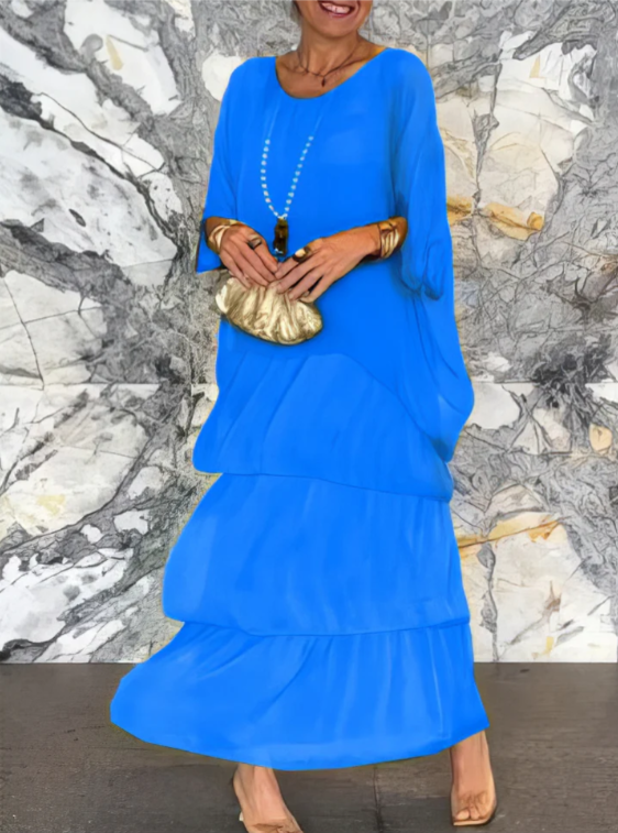 CLAIRE LYON | ROBE MAXI FORMELLE CHIC POUR FEMME