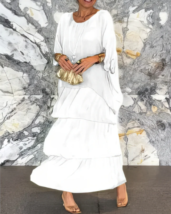CLAIRE LYON | ROBE MAXI FORMELLE CHIC POUR FEMME