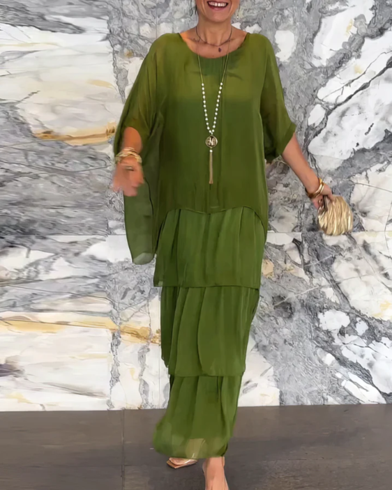 CLAIRE LYON | ROBE MAXI FORMELLE CHIC POUR FEMME