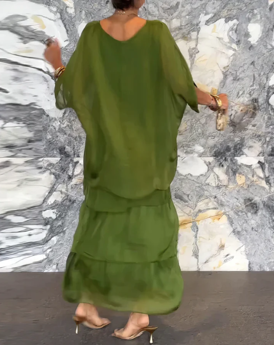 CLAIRE LYON | ROBE MAXI FLUIDE POUR FEMMES