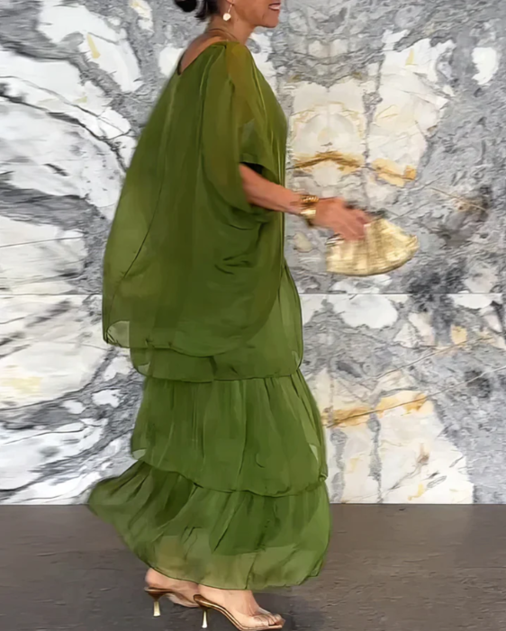 CLAIRE LYON | ROBE MAXI FLUIDE POUR FEMMES