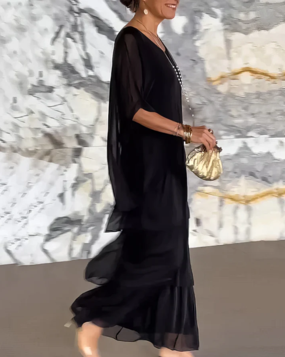 CLAIRE LYON | ROBE MAXI FORMELLE CHIC POUR FEMME