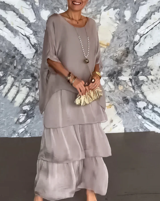 CLAIRE LYON | ROBE MAXI FLUIDE POUR FEMMES