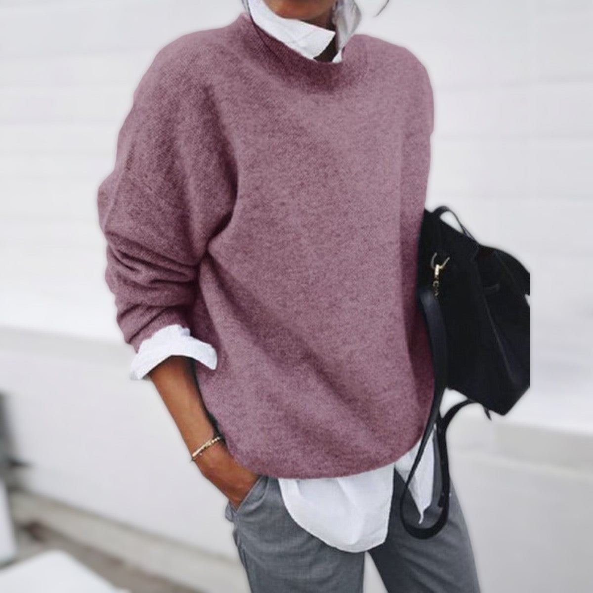 Jolanda | Pull en Maille le Plus Doux et Confortable