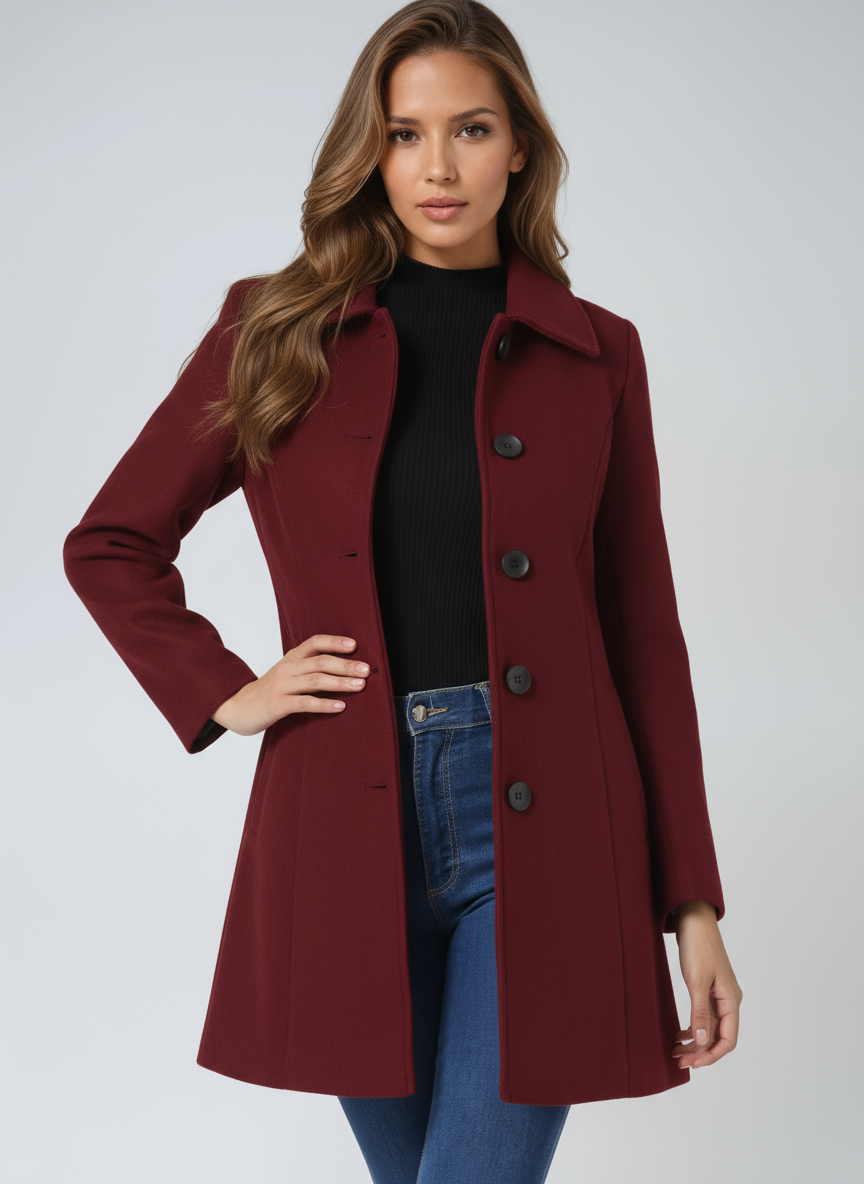 Lucie – Trench d’hiver femme élégant