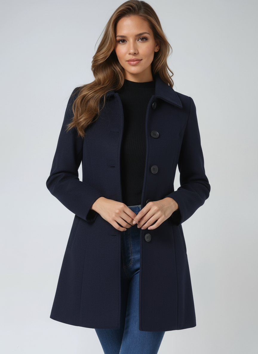 Lucie – Trench d’hiver femme élégant