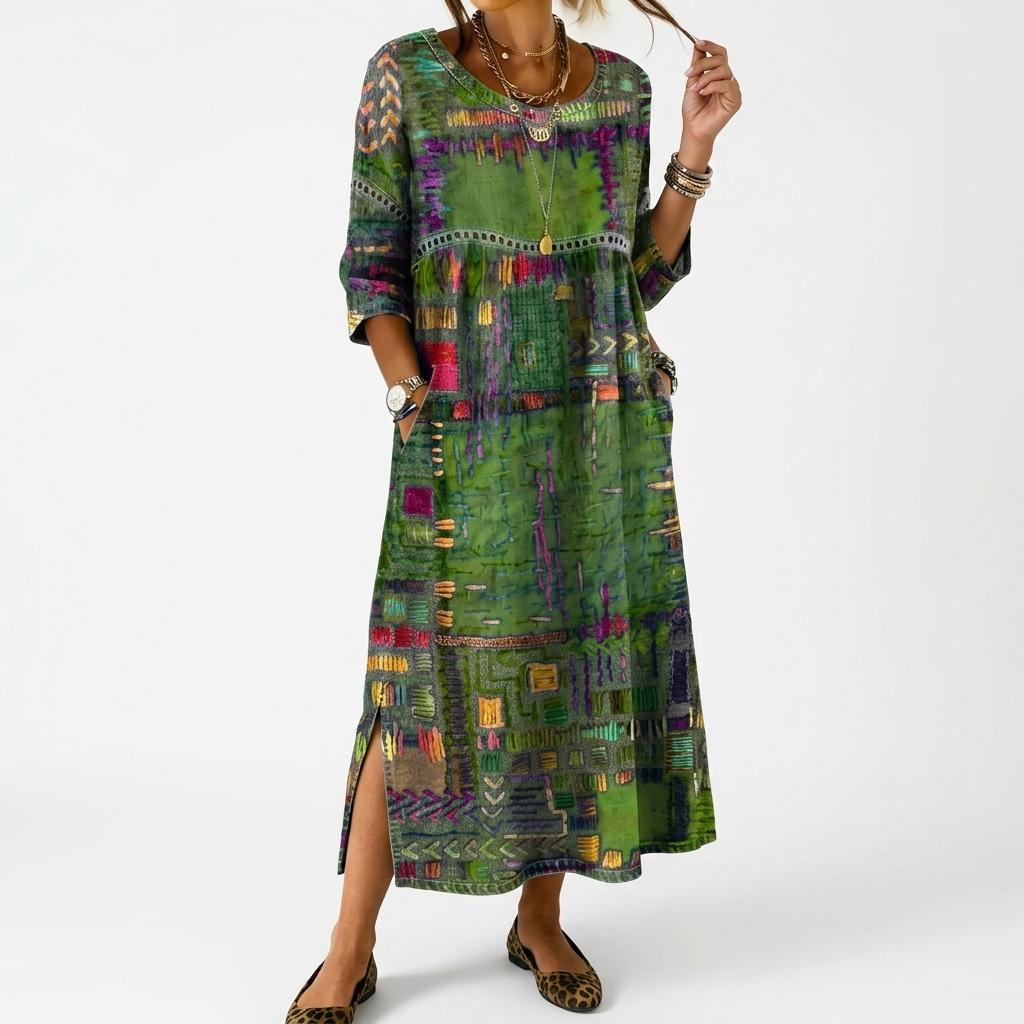 CLAIRE LYON | ROBE BOHÈME ARTISTIQUE POUR FEMMES