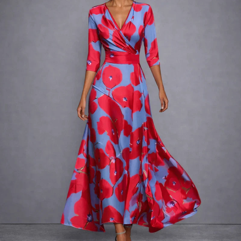 CLAIRE LYON | ROBE MAXI COLORÉE POUR FEMMES