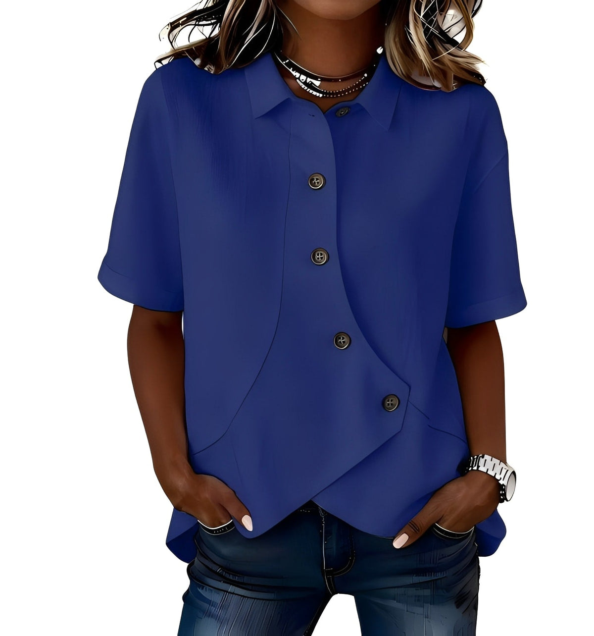 CLAIRE LYON | CHEMISE EN MELANGE DE LIN POUR FEMMES