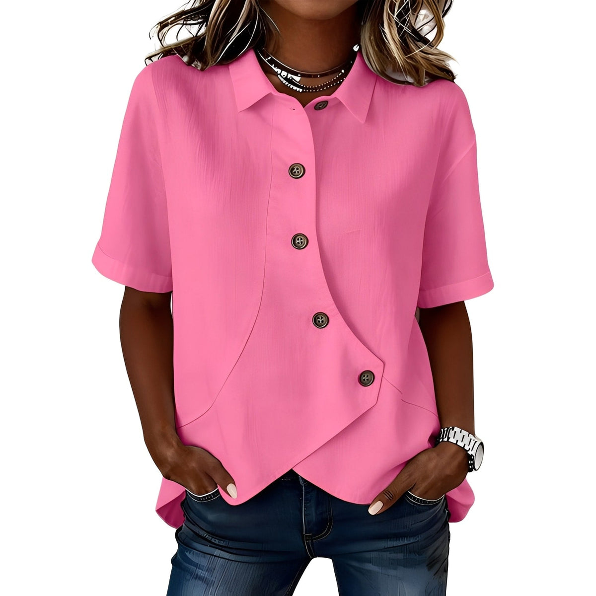 CLAIRE LYON | CHEMISE EN MELANGE DE LIN POUR FEMMES