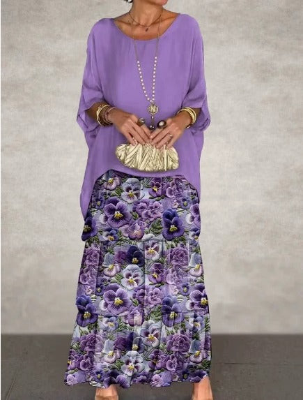 CLAIRE LYON | ROBE MAXI FLUIDE POUR FEMMES