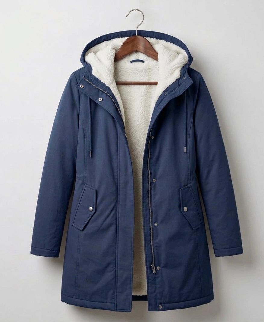 CLAIRE LYON | PARKA D'HIVER DOUBLÉE EN POLAIRE POUR FEMMES