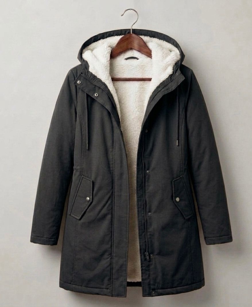 CLAIRE LYON | PARKA D'HIVER DOUBLÉE EN POLAIRE POUR FEMMES
