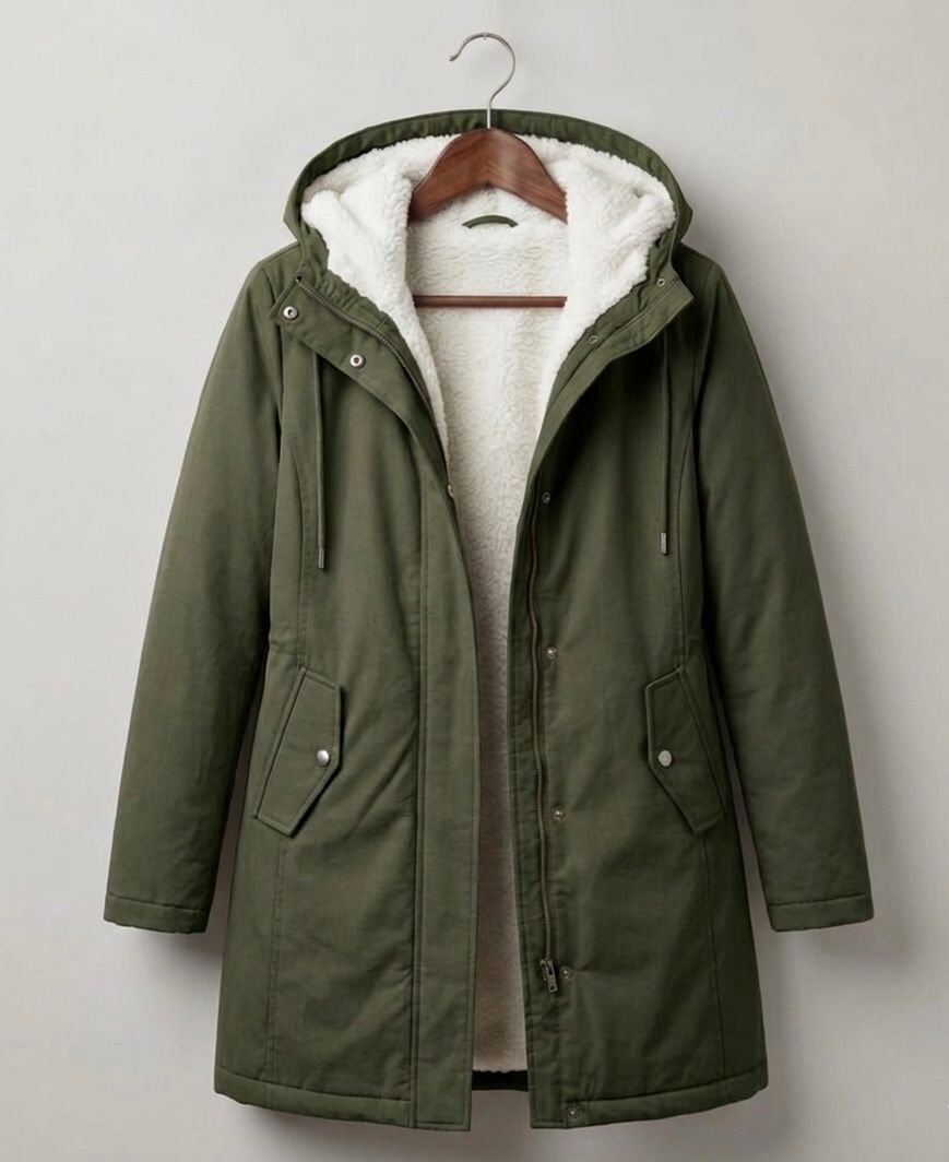 CLAIRE LYON | PARKA D'HIVER DOUBLÉE EN POLAIRE POUR FEMMES