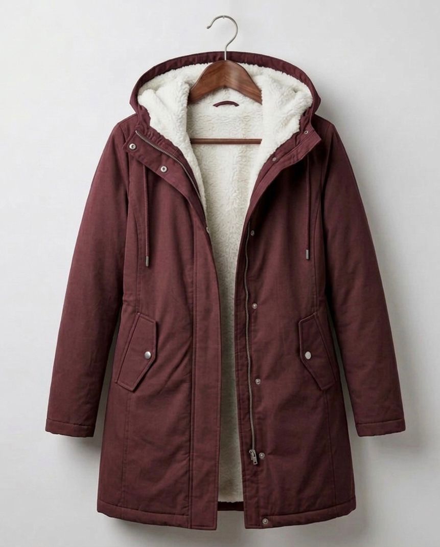 CLAIRE LYON | PARKA D'HIVER DOUBLÉE EN POLAIRE POUR FEMMES