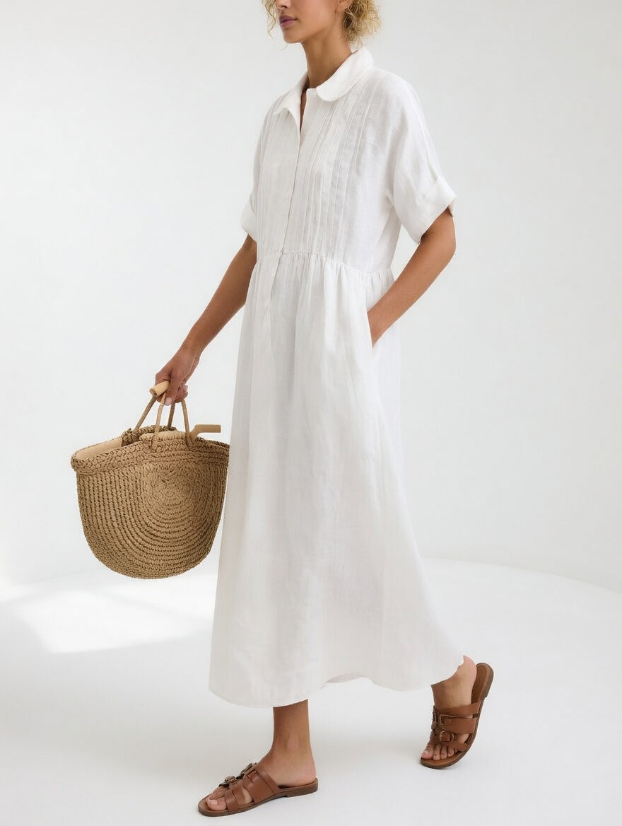 CLAIRE LYON | ROBE CHEMISE FLUIDE POUR FEMMES