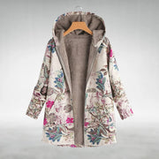 Jovanna - Veste Florale Décontractée et Élégante