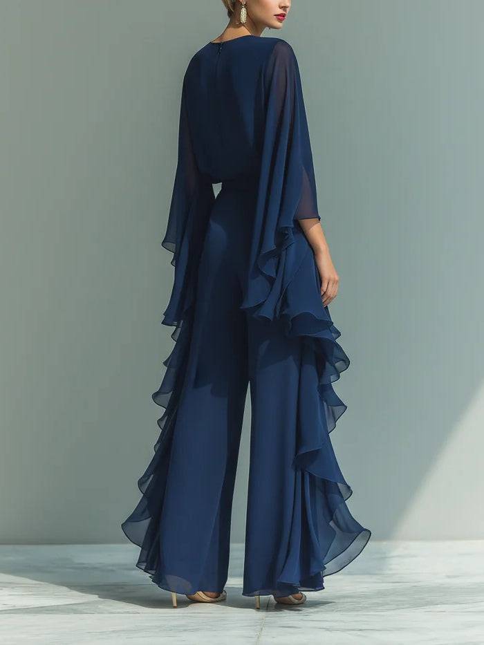 CLAIRE LYON | ENSEMBLE DE DEUX PIÈCES EN CHIFFON POUR FEMMES