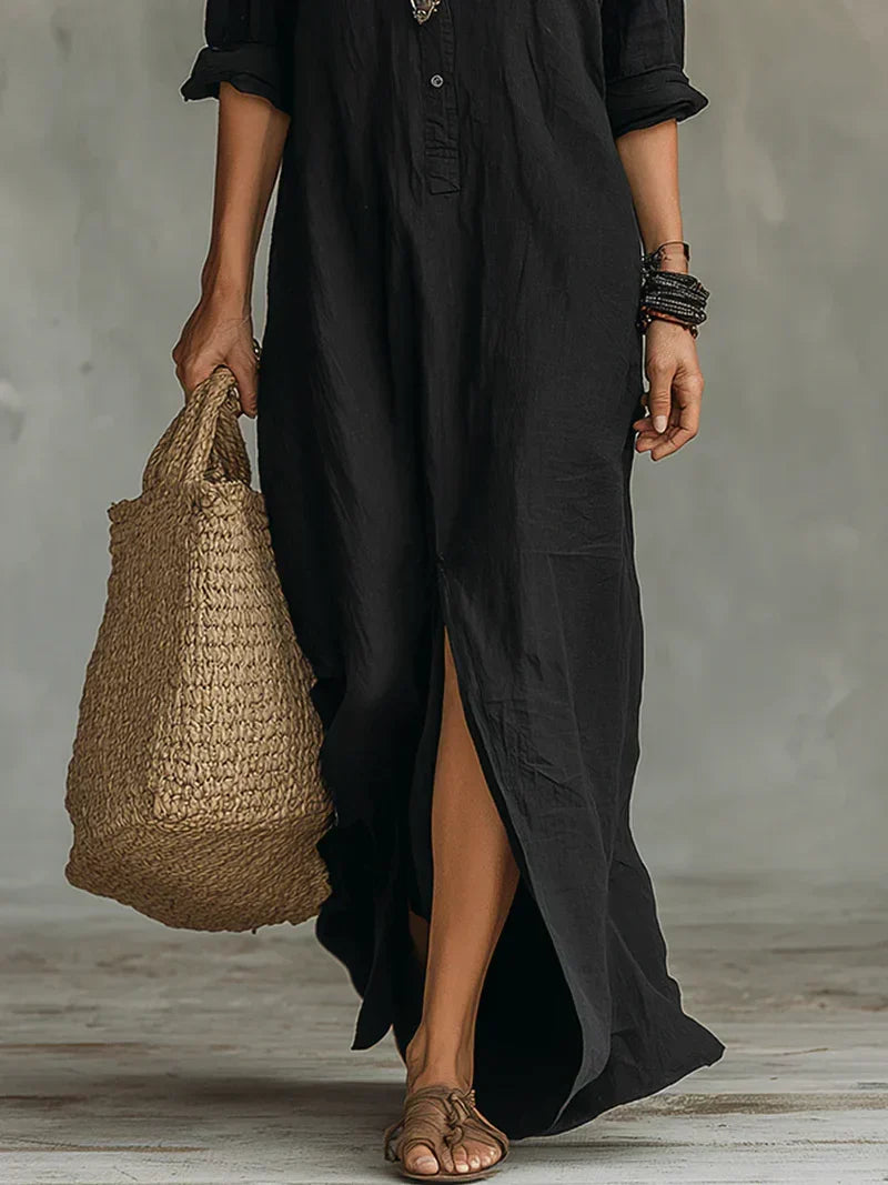 CLAIRE LYON | ROBE MAXI CHIC FLUIDE POUR FEMMES