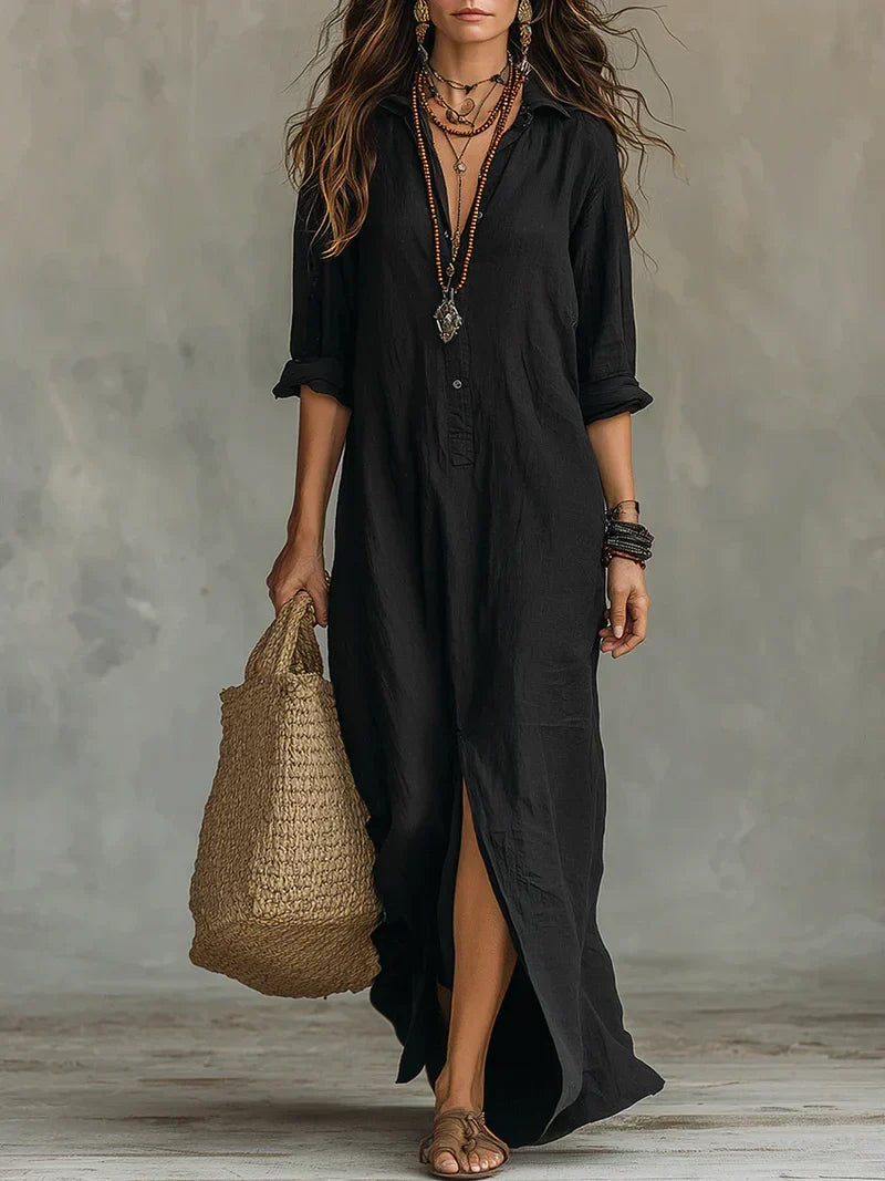 CLAIRE LYON | ROBE MAXI CHIC FLUIDE POUR FEMMES