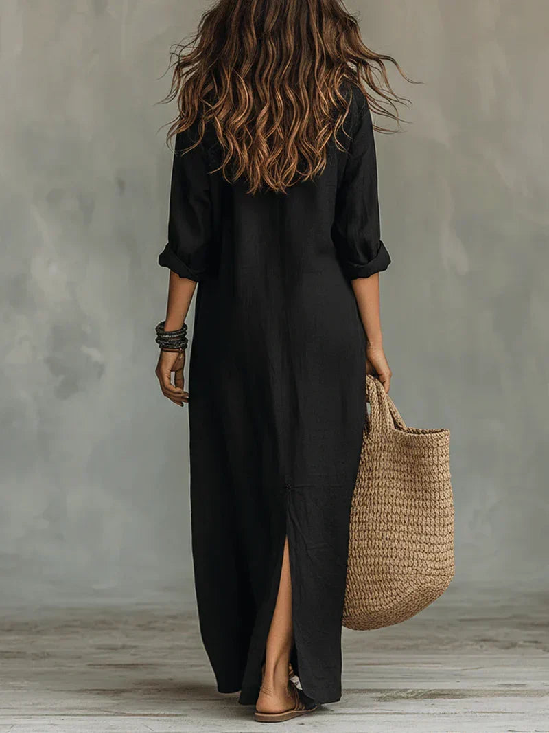 CLAIRE LYON | ROBE MAXI CHIC FLUIDE POUR FEMMES