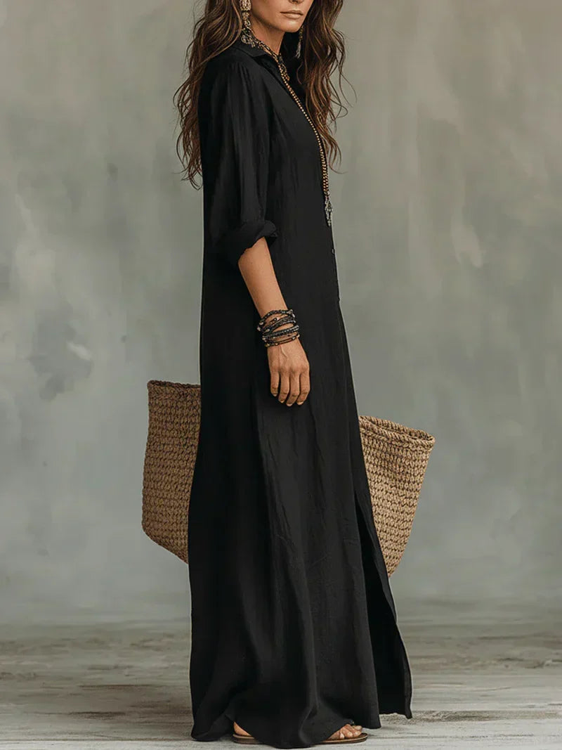 CLAIRE LYON | ROBE MAXI CHIC FLUIDE POUR FEMMES