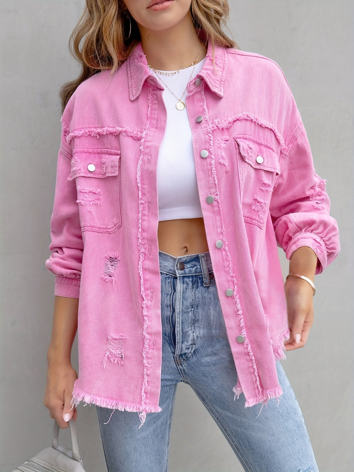 CLAIRE LYON | GILET EN DENIM POUR FEMMES