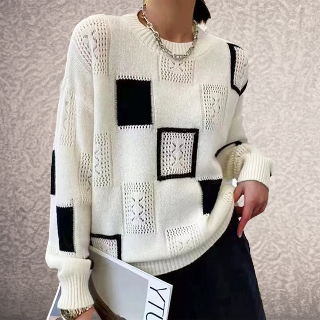 Lina | Pull Élégant en Maille