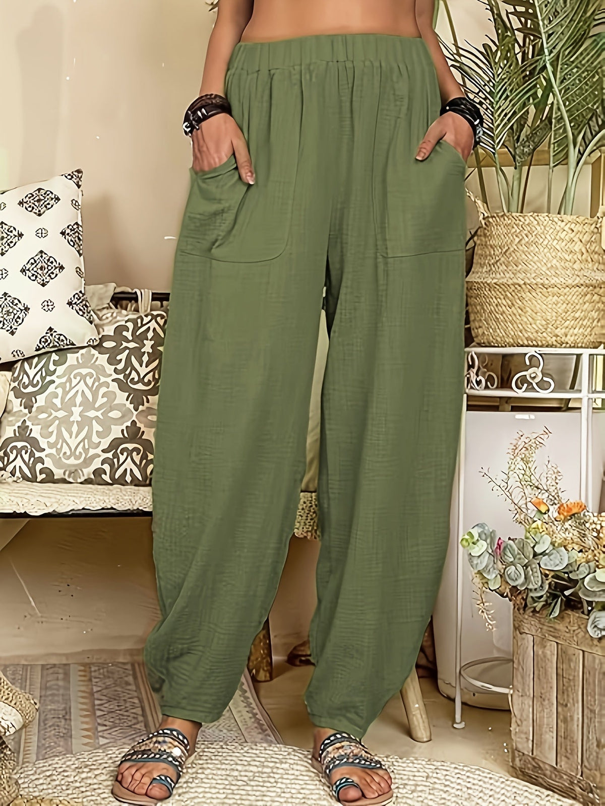 CLAIRE LYON | PANTALONS DRAPÉS QUOTIDIENS POUR FEMMES