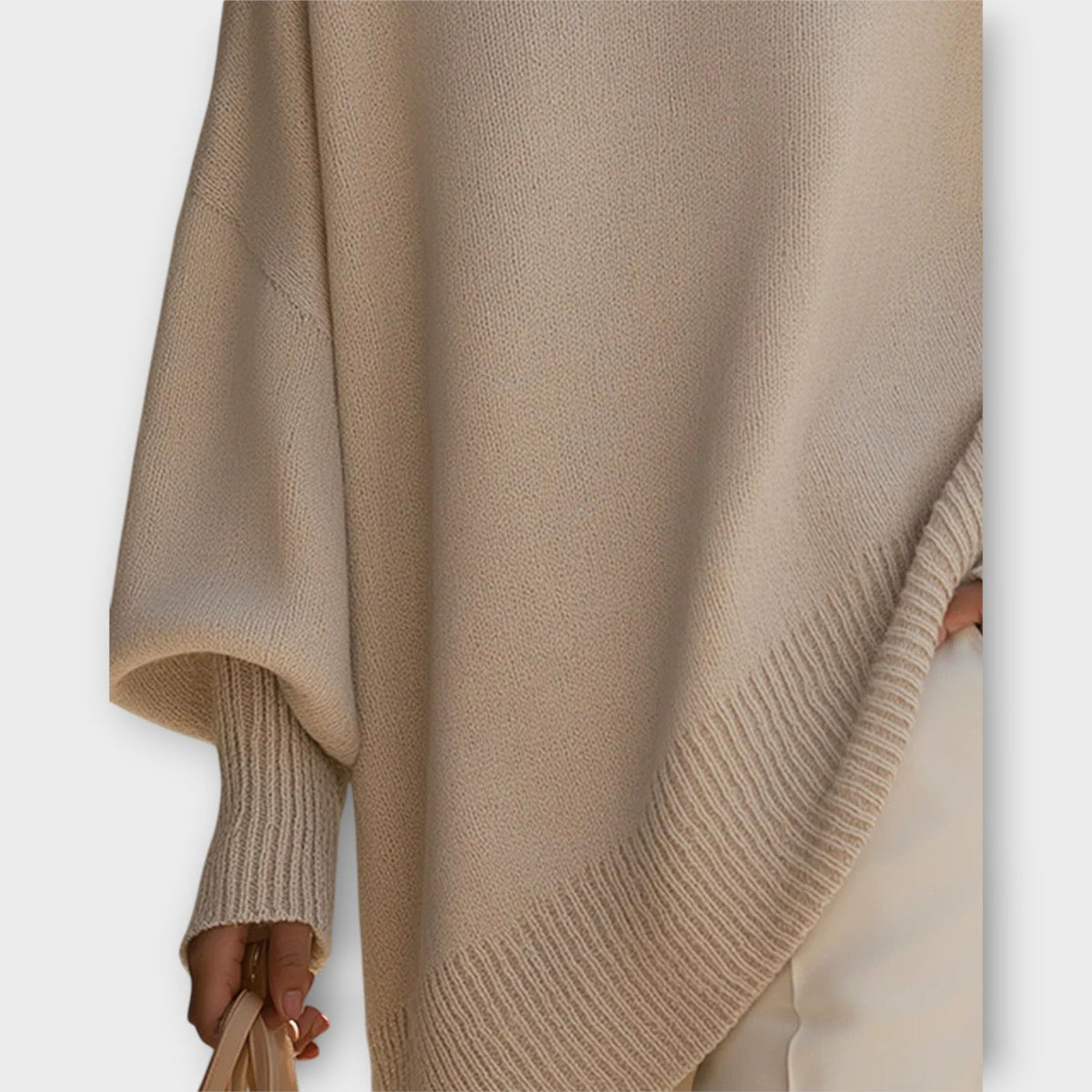 Pull Oversized en Maille Luxueux et Confortable